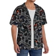 thumbnail image 3 of Disketp Men's Hawaiian Cool Off-Road Vehicle Print Shirts Button Down Holiday Beach Shirts-3X-Large, 3 of 5