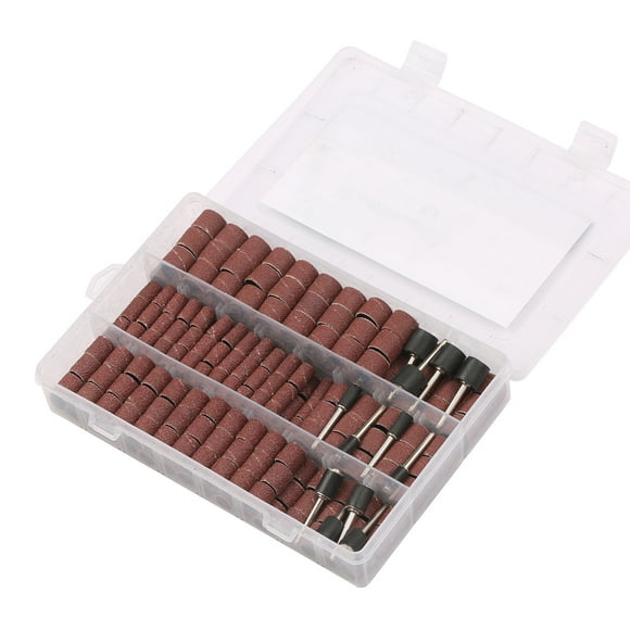 Sand Paper,Sleeves And 12 Rotary Tool 1/8inch Sander Set Drum Sander Sleeves And Box 240 Pieces And 12 Pieces With Free Box Kit With Free Tool 1/8inch 3/8inch Set Drum Kit Dalynn Sand Paper Siuke
