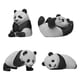 thumbnail image 1 of 4 figuras decorativas de panda en miniatura, adorables animales para decorar el hogar., 1 of 8