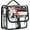 Black-Clear, variant on Clear Toiletry Bag with TSA Liquids Travel Bag, Hanging Travel Transparent Makeup Cosmetic Organizer, Waterproof Carry On Airline 3-1-1 Compliant Bag Quart Sized Luggage Pouch (Black-Clear)