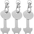 thumbnail image 1 of 3Pcs Shopping Trolley Token Shopping Trolley Release Token Coin Keyring Trolley Coin Keyring, 1 of 8