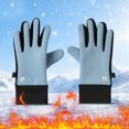 thumbnail image 2 of Wxirdiow Winter Gloves for Girls Kids Winter Warm Sports Gloves - Cold Weather Water-Resistant Children Mittens Boys Girls Blue Size,6-9 Years, 2 of 9