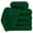 Green, variant on Ample Decor Washcloths 12 x 12 inch 5 Piece 600 GSM 100% Cotton, Lightweight, Quick Drying, Machine Washable Fingertip Towels for Bathroom, Gym, Kitchen - Green