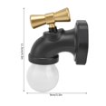 thumbnail image 4 of AMERTEERCA Creative LED Faucet Night Light USB Charging Voice Controlled Induction Bedside Lamp for Corridor, 4 of 7
