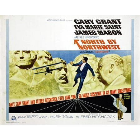 North By Northwest POSTER (22x28) (1959) (Half Sheet Style