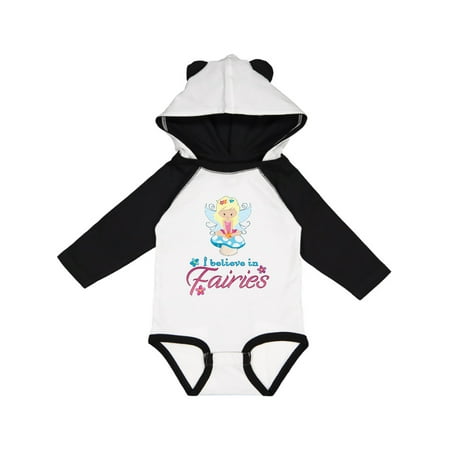 

Inktastic I Believe in Fairies Gift Baby Boy or Baby Girl Long Sleeve Bodysuit
