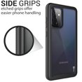 thumbnail image 3 of CoverON for SAMSUNG Galaxy A52 Phone Case, Military Grade Full Body Rugged Slim Fit Clear Cover, Black, 3 of 8