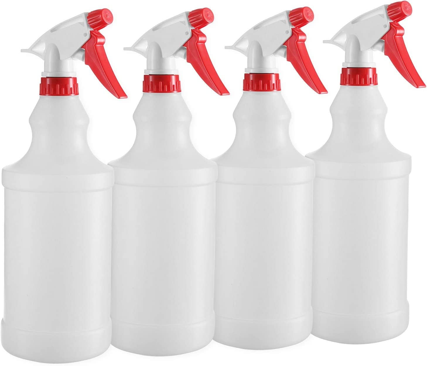 Pack of 432 Oz White Plastic Spray Bottle Empty Spray Bottles for