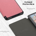 thumbnail image 4 of Slim Case for 6.8" Amazon Kindle Paperwhite 2021 11th Generation, Auto Sleep Wake Lightweight Thin Protective Shockproof Case Cover for Kindle Paperwhite 2021 11th Gen, Pink, 4 of 5