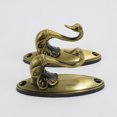 thumbnail image 1 of 2 ganchos para sujetar cortinas estilo cisne - bronce, 1 of 5