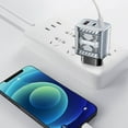 thumbnail image 1 of Oliegs Heated Blanket Fast Charging EU Power Adapter Phone Charger With Compact Design Universal Compatibility For Smartphones And Tablets Chocolate, 1 of 5
