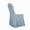 thumbnail image 5 of Efavormart 100PCS | Polyester Banquet Chair Covers  Banquet Chair Covers - Wedding Reception Banquet Party Restaurant - Dusty Blue, 5 of 10