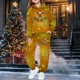 thumbnail image 7 of Christmas Boys Themed Print Hoodie and Jogger Pants Outfit 2 Piece Warm Loungewear for Holiday Kids Playwear Fit Youth Apparel, 7 of 7