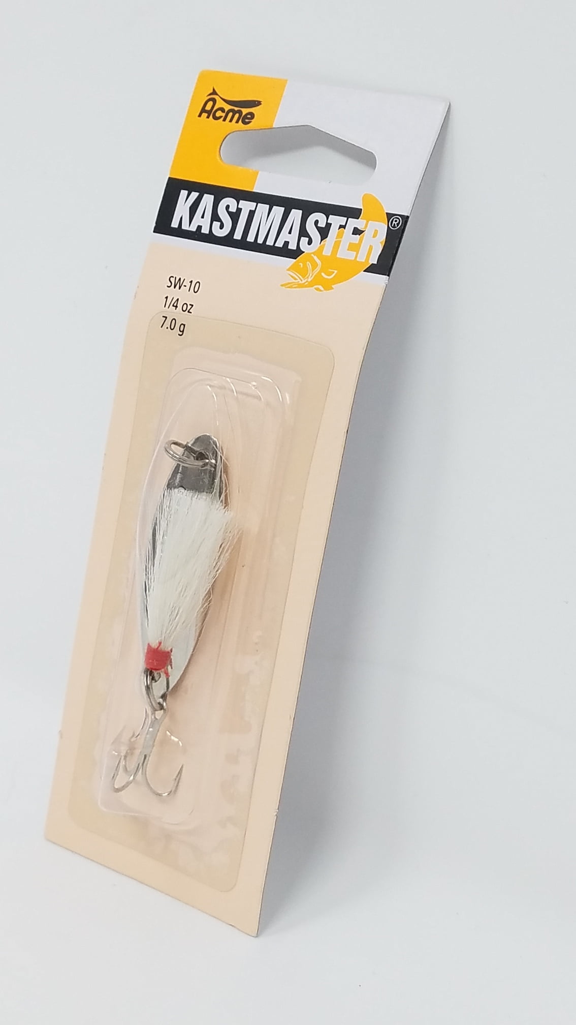(2 pack) Acme Tackle Kastmaster Fishing Lure Spoon Chrome 1/4 oz.