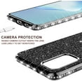 thumbnail image 4 of for Xiaomi Redmi Note 10 Pro Phone Case,Glitter Sparkle Bling w/Kickstand Case Shiny Crystal Rhinestone Diamond 360 Degree Ring Grip Magnetic Phone Cover for Redmi Note 10 Pro Max HH Black, 4 of 9