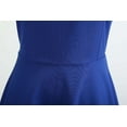 thumbnail image 6 of Bigersell Dress Women Clearance Female V-Neck Short Sleeve Knee Length Cocktail Dress Style D-94 Boho Wedding Dress Regular Summer Dresses , Blue S, 6 of 8