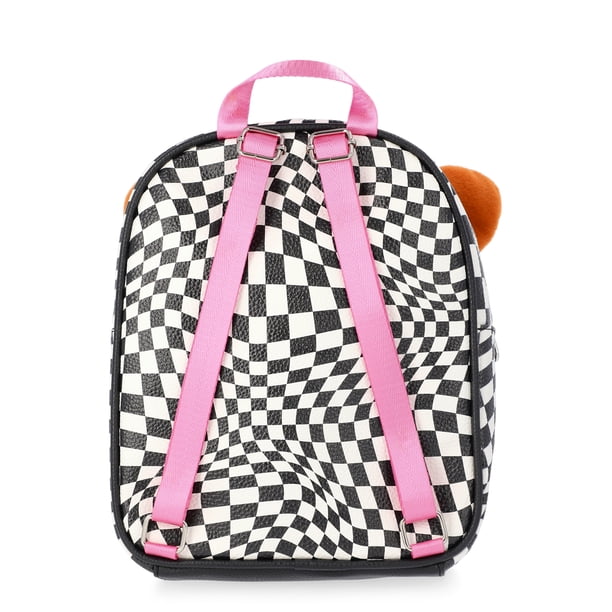 juicy couture plaid racer stripe mini backpack Checkered Measuring approximately 16 H x 13 W x 6 D Justice x Nascar Racer Backpack