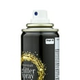 Halloween Temporary Hair Color Spray, Gold Glitter, 3 oz, by Goodmark