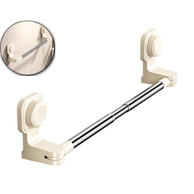 Dvruxg Barre de Serviette Rétractable de Remplacement - Porte-Serviettes Réglable et Peu Encombrant pour Salles de Bain (30-60 cm)