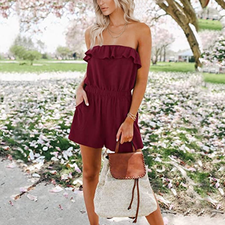 Splendid Women's Soleil Jumpsuit – Casual Romper, Lightweight & Soft, Multiple Colors