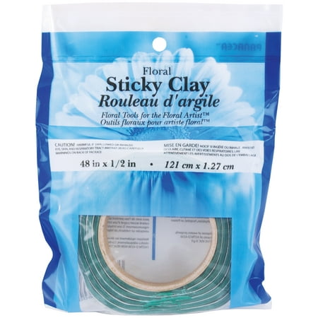 Floral Sticky Clay, Green