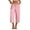 Pink, variant on Posijego Women's Capri Pants Drawstring Elastic Waist Wide Leg Capris Summer Casual Cropped Loose Pants with Pockets S-3XL