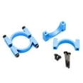 thumbnail image 2 of 4sets 20mm CNC Aluminum Tube Clamp Mount (Blue Anodized), 2 of 2