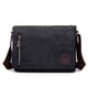 thumbnail image 2 of Bolso de hombro Estilo retro Bolso de escuela de lona unisex, bolso de mensajero para trabajo, universidad, viajes, deportes, para hombres Ormromra LL-0847, 2 of 4