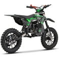 thumbnail image 5 of MotoTec Thunder 50cc 2-Stroke Kids Gas Dirt Bike Green, 5 of 16