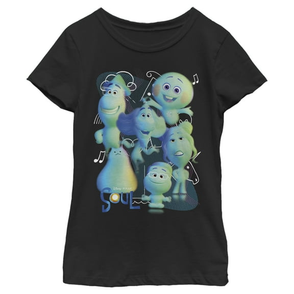 Girl's Soul All Kinds of Souls Graphic Tee Black Medium