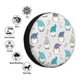 thumbnail image 4 of Fotbe cute winter Gnome Funda de Llanta de Repuesto con Estampado, Engrosada, Ajuste Universal para Jeep, Remolque, RV, SUV, Camión-14 inch, 4 of 6