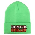thumbnail image 1 of Hunter X Hunter Écusson Logo Anime Vert Néon Tuque en Tricot, 1 of 2