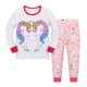 thumbnail image 1 of Ropa de hogar de algodón para niños, pijamas con estampado de dibujos animados para niños y niñas, conjunto de dos piezas con aire acondicionado, 1 of 6