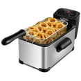 thumbnail image 5 of Barara King 3.2 Quart Electric Stainless Steel Deep Fryer with Timer, 5 of 11