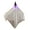 Purple, variant on Dserhfy Halloween Hanging Light-up Ghosts Outdoor Flying White Cloth Ghost with Witch Hat for Front Yard Patio Lawn Garden Porch Indoor Outdoor Decoration