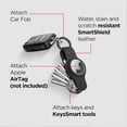 thumbnail image 2 of KeySmart Air - Soporte Compacto para llaves AirTag (Negro), 2 of 5