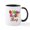 White/Black Inside, variant on CafePress - Jelly Bean Boy Mug - 11 oz Ceramic Mug - Novelty Coffee Tea Cup