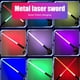 thumbnail image 1 of Espada luminosa RGB de 7/10 colores que cambia de color, espada luminosa expandible recargable de metal con sonido, juguete de cosplay para niños, regalo de Halloween y Navidad, 1 of 10