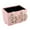 Pink, variant on Pebbuoy Car Armrest Storage Box with Cup Holder Large Capacity Wear Resistant Foldable Multifunctional Car Console Side Organizer