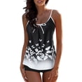 thumbnail image 2 of Itsame Beach Women's Swimsuits Sets, Printed Sweatshirts White, 2 of 6