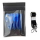 thumbnail image 1 of Estuche para tijeras, bolsa para tijeras, herramienta para tijeras, cuero de PU con cinturón, tijeras para el cabello Azul claro, 1 of 9