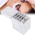 thumbnail image 4 of Caja de almacenamiento de pestañas postizas exquisita de 5 capas organizador de caja de extensión de pestañas de injerto, 4 of 9