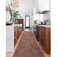 thumbnail image 5 of GLN Rugs Knidos - Contemporary, Machine Washable Area Rug - 2'6"x7' Beige Orange Home Carpet, 5 of 7