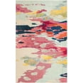 thumbnail image 3 of Unique Loom Estrella Collection Area Rug - Laurnell (5' 1" x 8' Rectangle Pink/Orange), 3 of 7