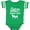 Football Green and White, variant on Inktastic Future Harness Racer Horse Racing Boys or Girls Baby Bodysuit