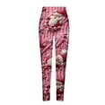 thumbnail image 5 of Xihbxyly Leggings for Women Fashion Christmas Print Slim Boots Trousers High Waisted Workout Pants Fleece Lined Leggings Soft Clouds Fuzzy Legging Tights, 5 of 5