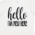 thumbnail image 4 of Inktastic Hello, I'm New Here Boys or Girls Toddler T-Shirt, 4 of 5
