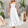 thumbnail image 4 of IROINNID A-Line Dress For Women Sleeveless Square Neck Sexy Vintage Party Dresses Regular Solid Color Dress, 4 of 6