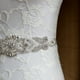 thumbnail image 5 of Qarigey Accesorios para vestidos de novia Cinturón nupcial con diamantes de imitación - Conjunto completo de bodas de ensueño, liviano Ropa, zapatos y accesorios Miscelánea Vino rojo, 5 of 6