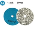 thumbnail image 1 of 1Pc 4 Inch 100Mm Dry/Wet Diamond 3 Step Polishing Pads Granite Polishing Tool, 1 of 9